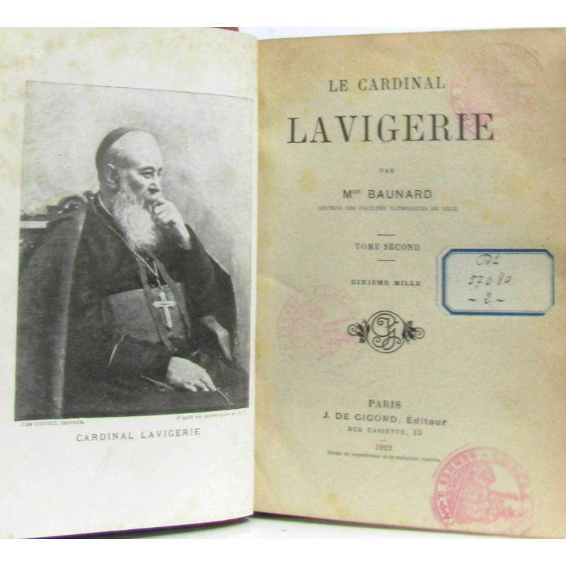 Le cardinal la Vigerie tome second402