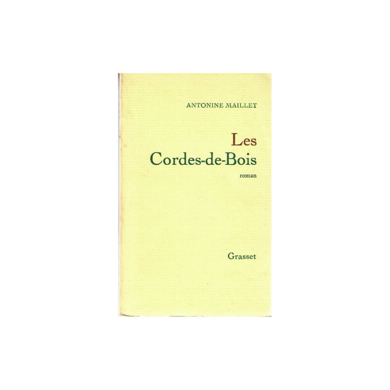 Les cordes-de-bois