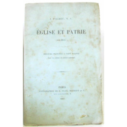 Église et patrie (496-1896) - discours prononcé à Saint Sulpice...