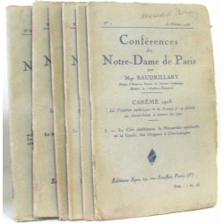 Conférences de Notre Dame de Paris carême 1928 - La vocation...