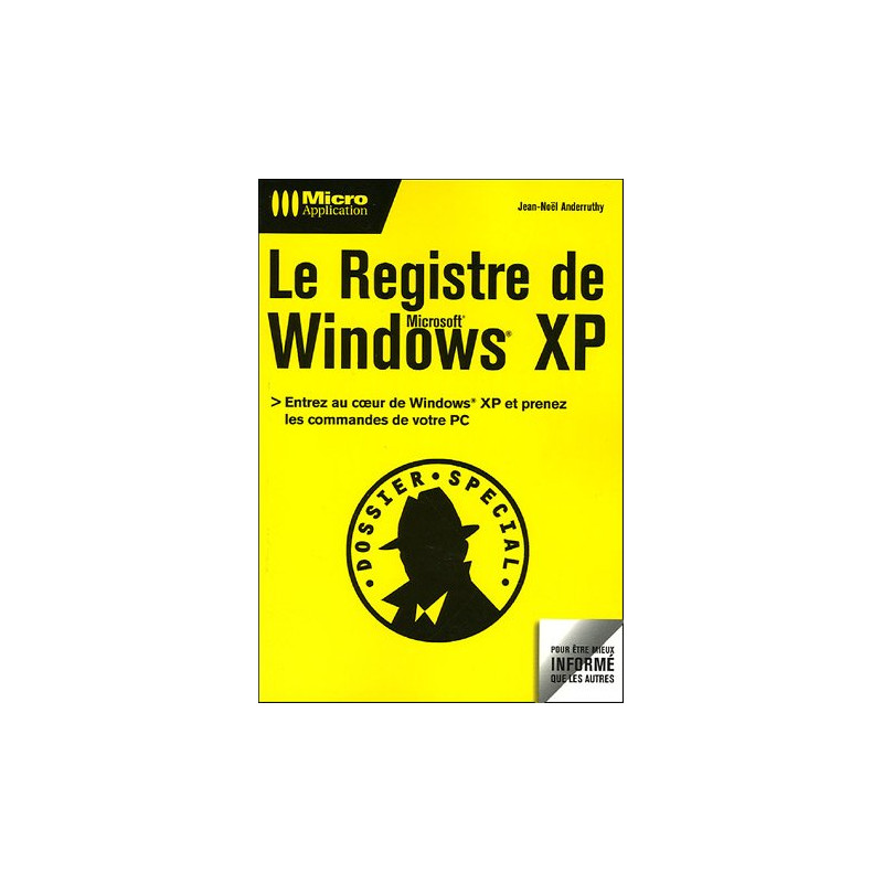 Le Registre de Windows XP