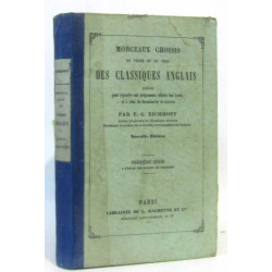 Morceaux choisis en prose et en vers des classiques anglais....