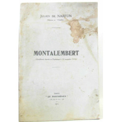 Montalembert (conférence donnée au parthénon le 10 novembre 1913)