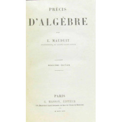Précis d'algèbre