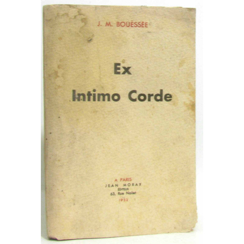Ex intimo corde