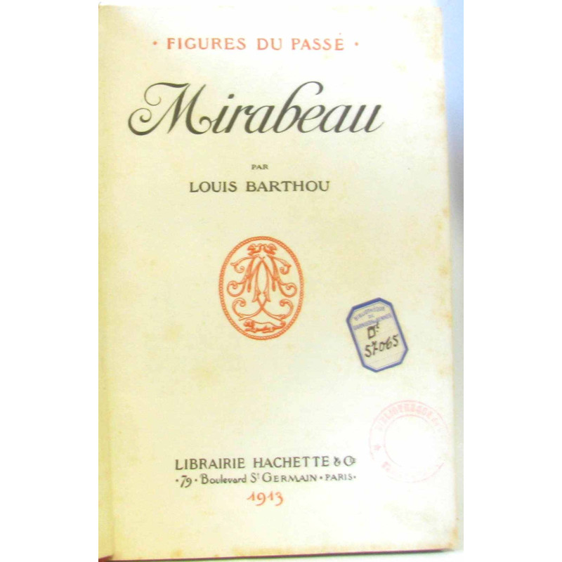 Mirabeau (figures du passe)