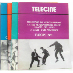 4 numéros de la revue Téléciné - n°197 - 198 - 199 - 200 (mars à...