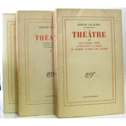 Théâtre tome III IV et V (tome troisième quatrième et cinquième)