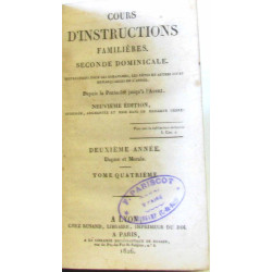 La predication dominicale - cours d'instructions familières pour...