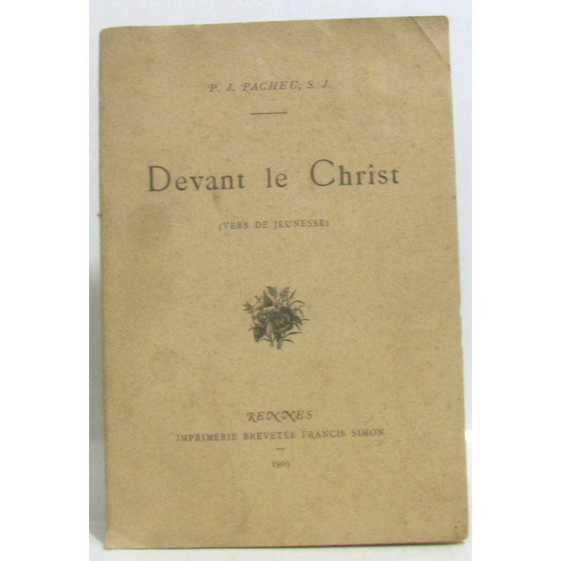 Devant le Christ (vers de jeunesse)
