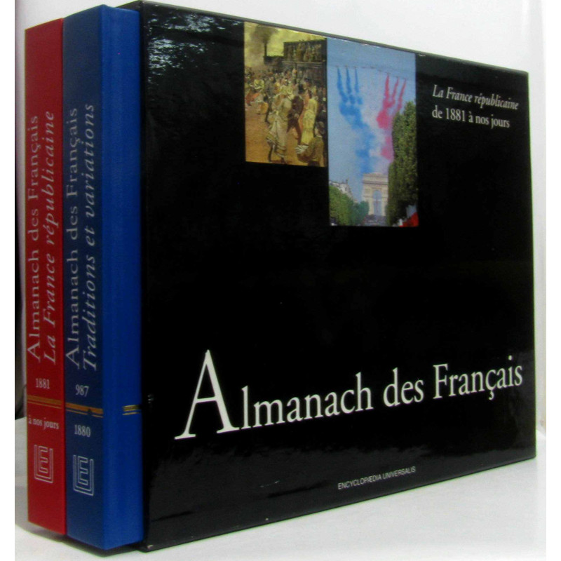 Almanach des Français/ 2 tomes + coffret