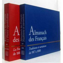 Almanach des Français/ 2 tomes + coffret