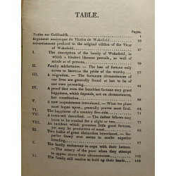 Le vicaire de Wakefield - nouvelle édition - avec notice argument...