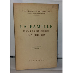 La famille dans la Belgique d'autrefois