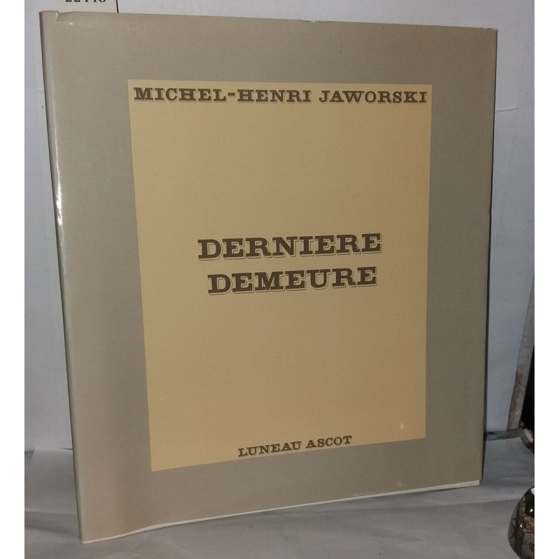 Dernière demeure