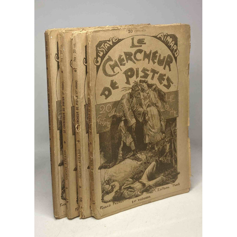 Le chercheur de pistes - VOLUME 1-3-4-5 (volume 2 manquant)