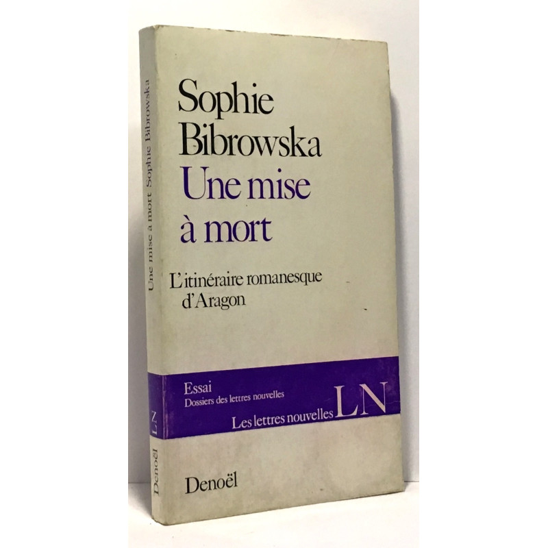 Une mise à mort