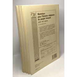 Revue de l'Histoire des religions - TOME CCVI - fascicule 1 à 4...