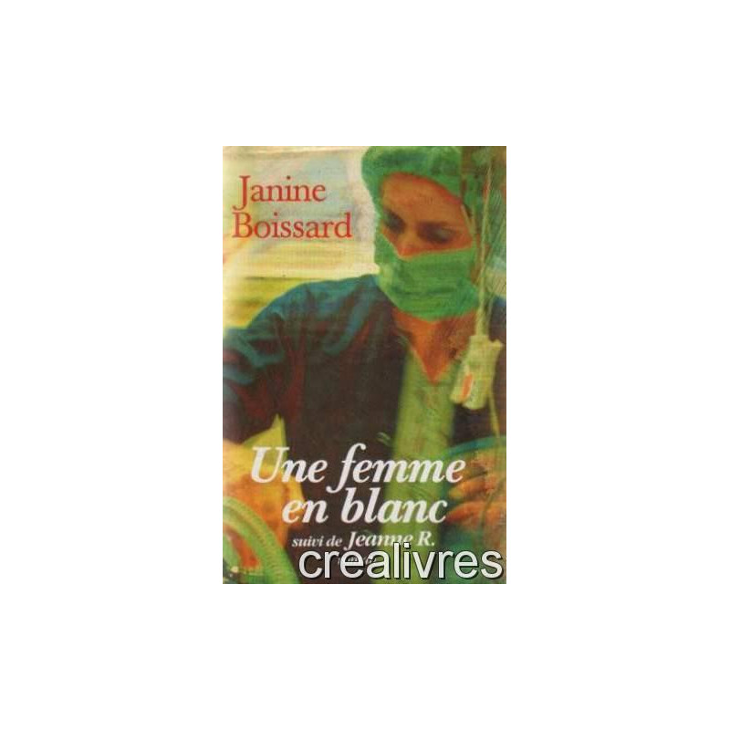 Une femme en blanc
