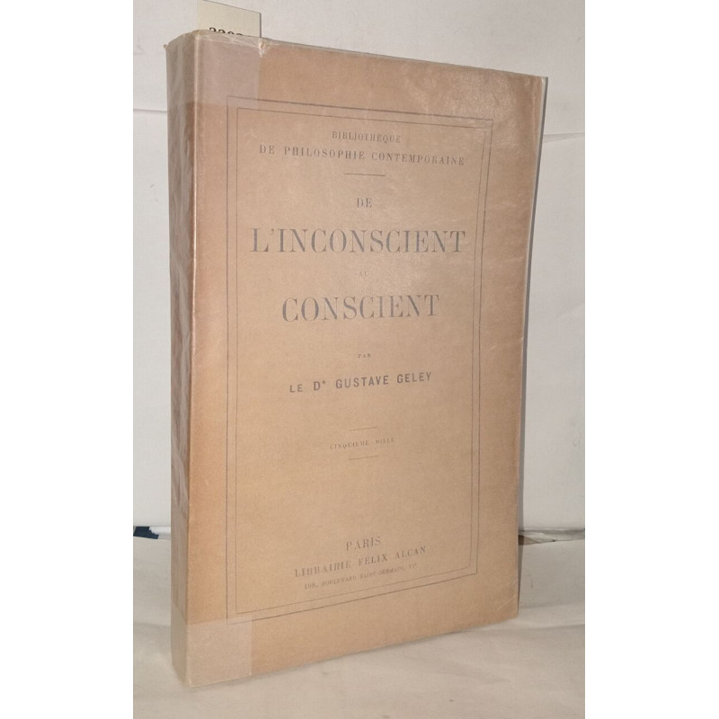 De l'inconscient au conscient