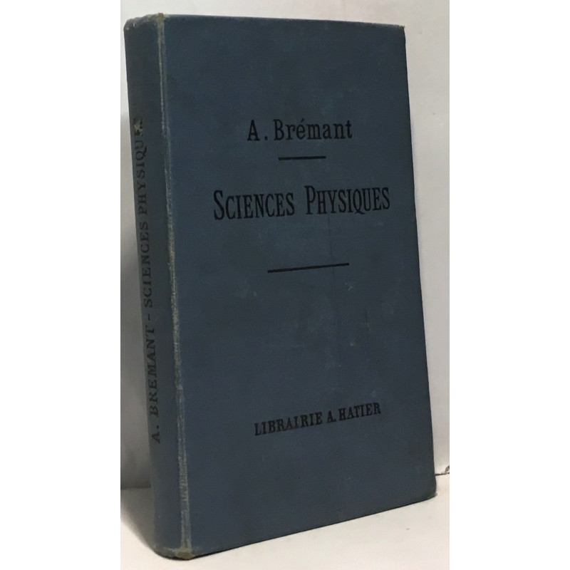 Les sciences physiques du brevet élémentaire de capacité et des...