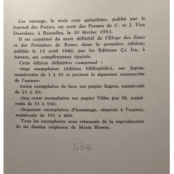 Éloge des eaux et des fontaines de Rome