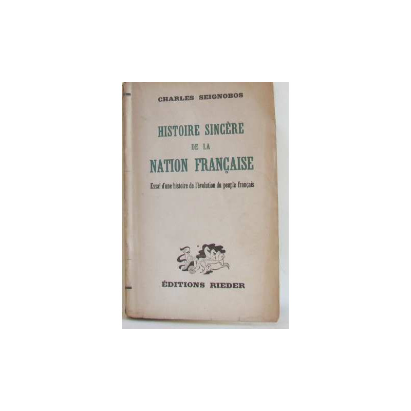 Histoire sincère de la nation française