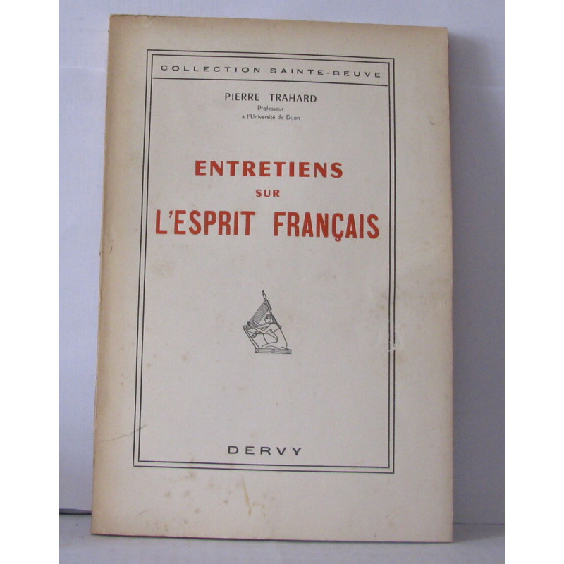 Entretiens sur l'esprit français