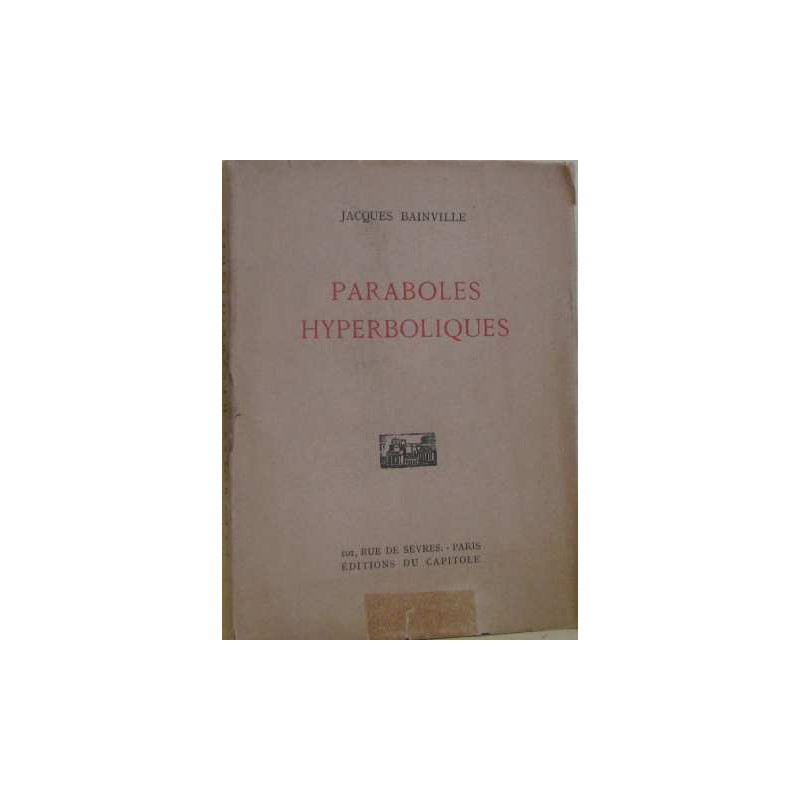Paraboles hyperboliques