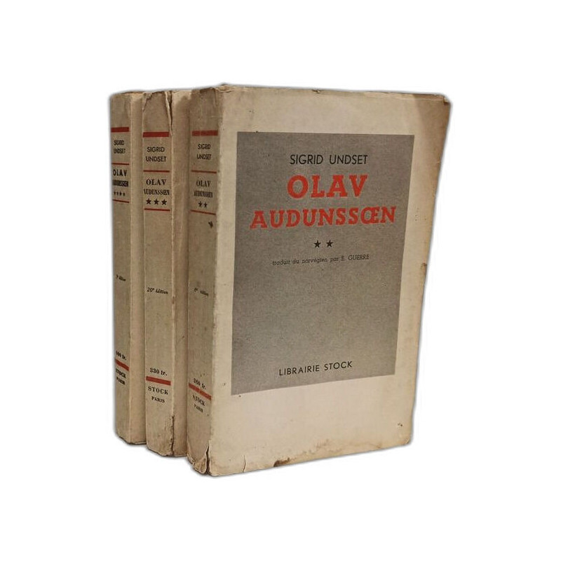 Olav audunssoen - TOME II III et IV