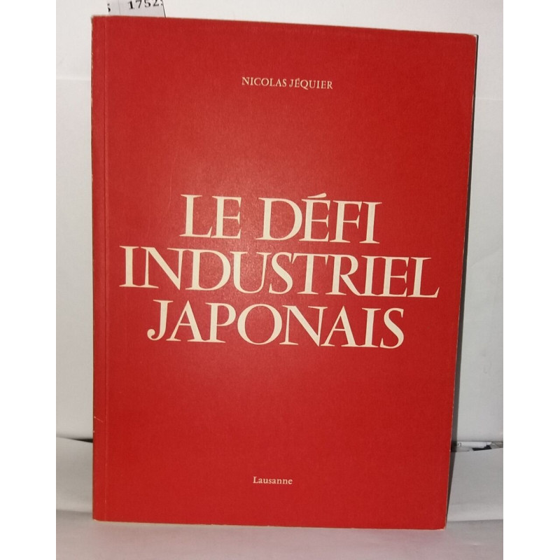 Le défi industriel japonais