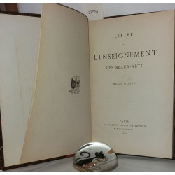 Lettre sur l'enseignement des beaux-arts