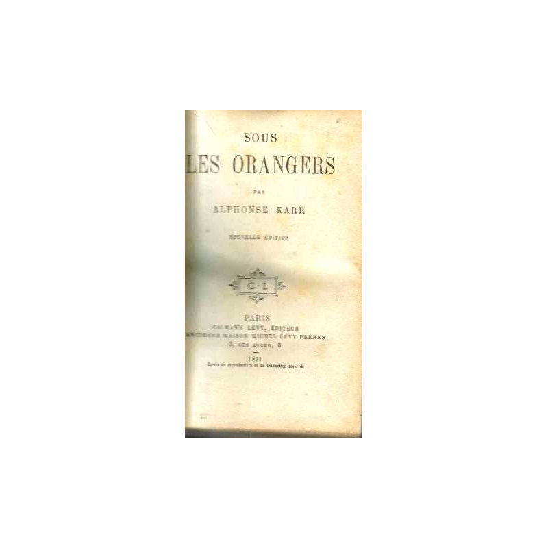 Sous les orangers