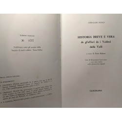 Historia breve e vera de gl'affari de i Valdesi delle Valli