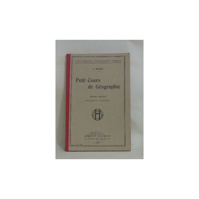 Petit cours de géographie cours moyen