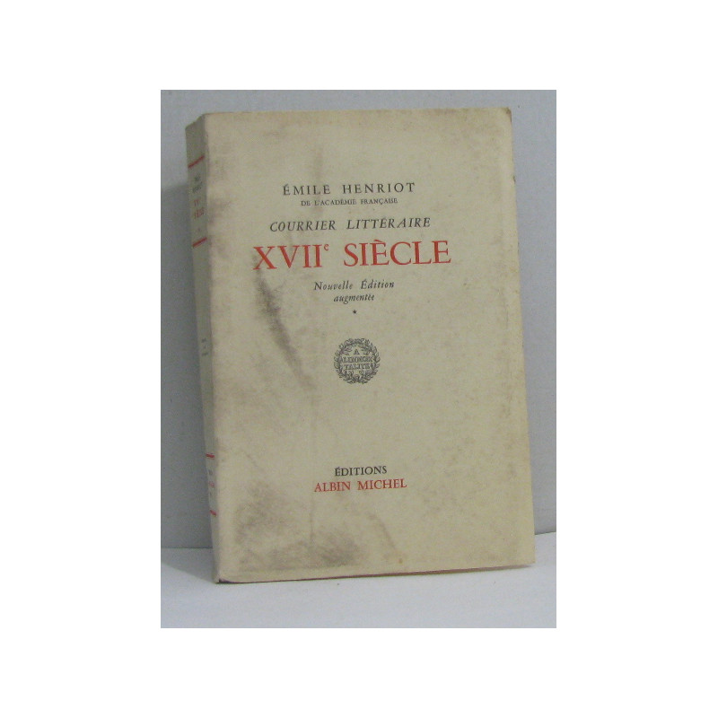 Courrier littéraire XVIIe siècle