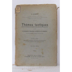 Thèmes tactiques pour la compagnie l'escadron la batterie et le...