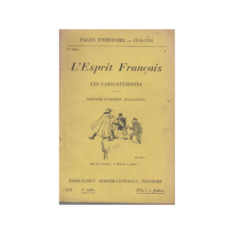 Les caricaturistes - l'esprit français