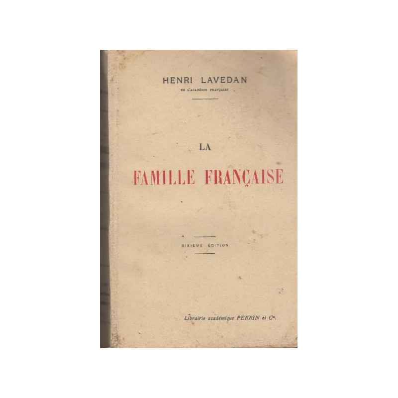 La famille française