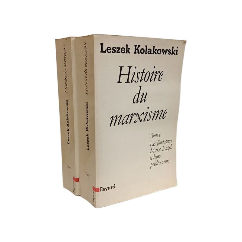 Histoire du marxisme - TOME 1 et 2