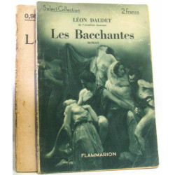 2 romans de la collection Select-Collection: Les bacchantes - le...