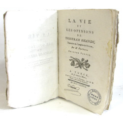 La vie et les opinions de Tristram Shandy. Seconde partie