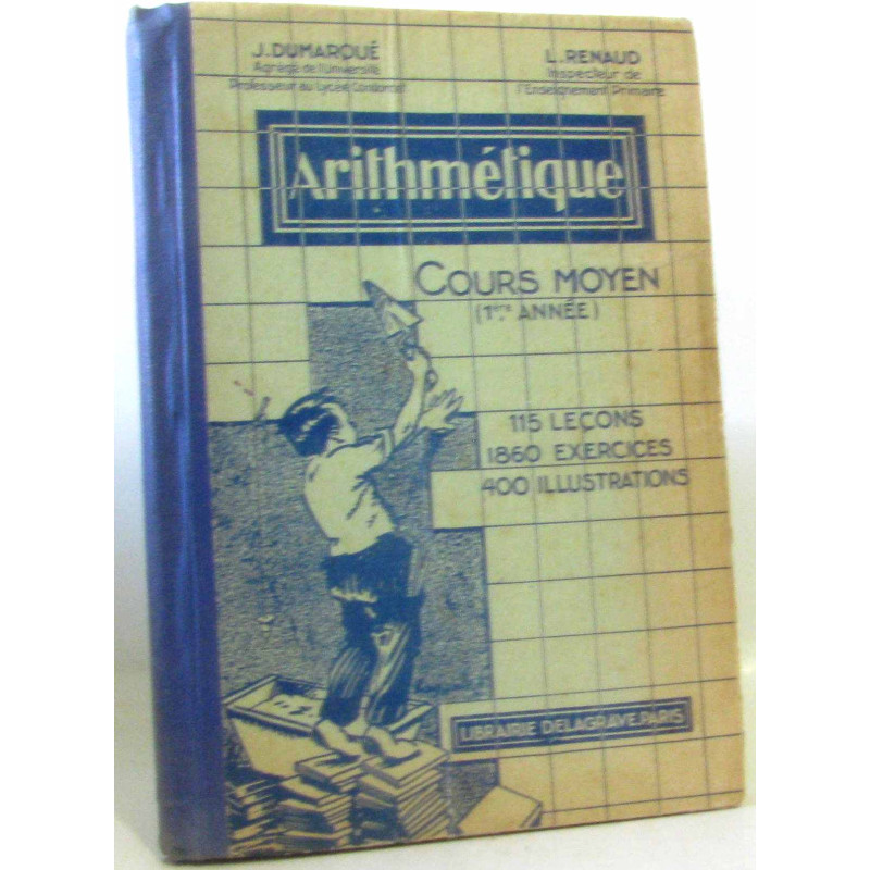 Arithmétique. cours moyen. première année