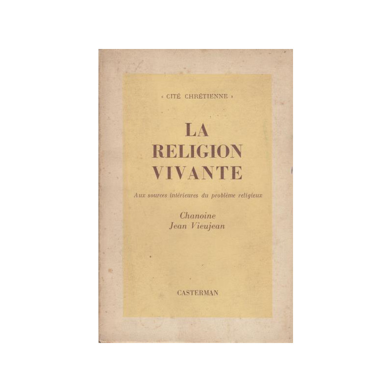 La religion vivante