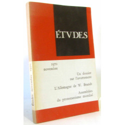 Études 1970 novembre - un dossier sur l'avortement l'allemagne de...