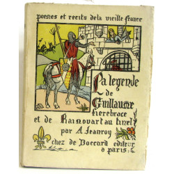 Poèmes et récits de la vieille france VI La légende de Guillaume...