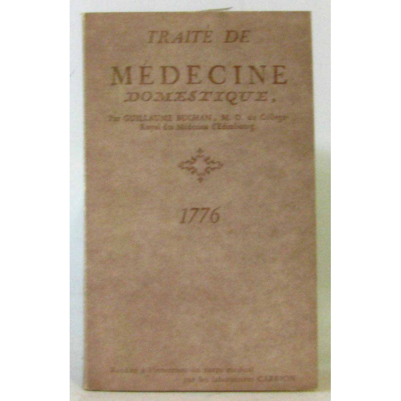 Traité de médecine domestique