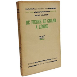 De Pierre le Grand à Lénine