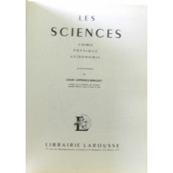 2 volumes: Les sciences chimie physique astronomie + Les...