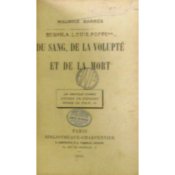 Du sang de la volupté et de la mort